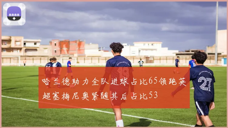 哈兰德助力全队进球占比65领跑英超塞梅尼奥紧随其后占比53